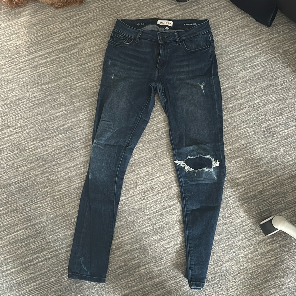 Blue Ripped Jeans